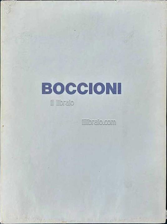 Boccioni - copertina