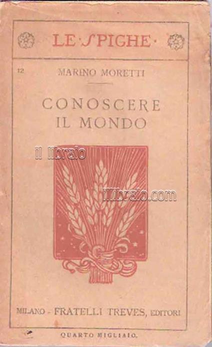 Conoscere il mondo - M. Moretti - copertina