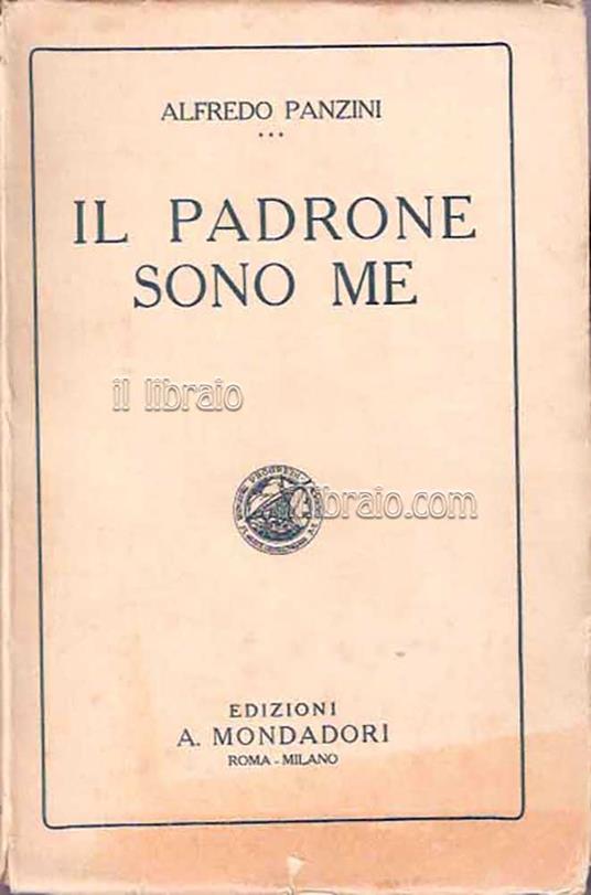 Il padrone sono me! - copertina