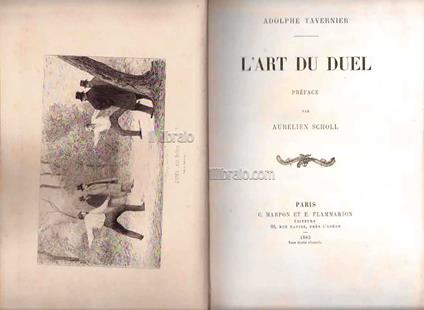 L' arte du duel - copertina