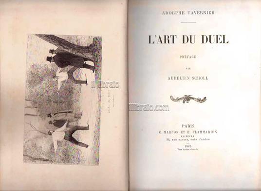 L' arte du duel - copertina