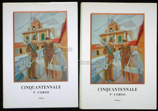 Cinquantennale 9° corso dell'Accademia militare (1952 - 54) - copertina