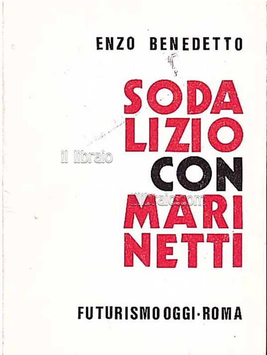 Sodalizio con Marinetti - copertina
