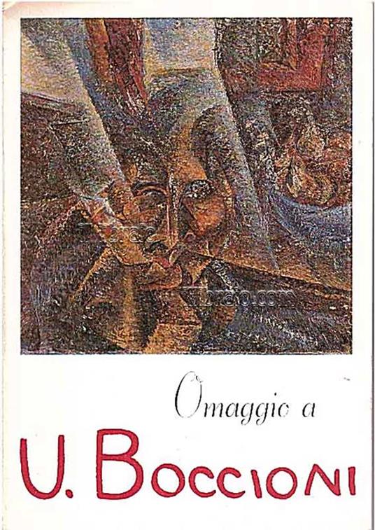 Omaggio a Umberto Boccioni - copertina