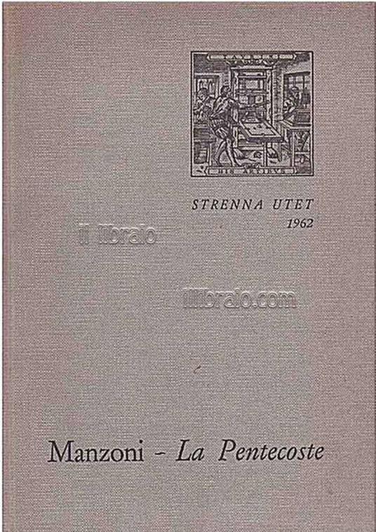La pentecoste - copertina