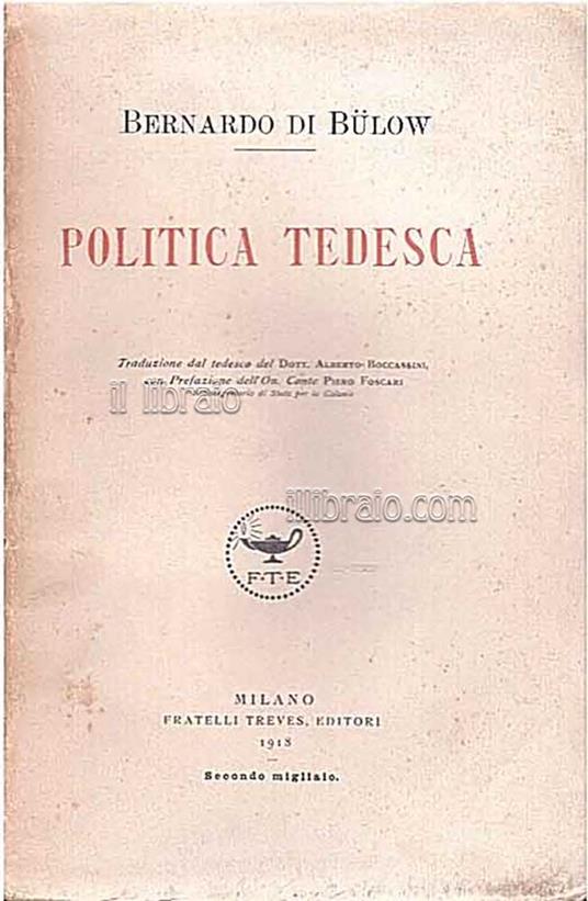 Politica tedesca - copertina