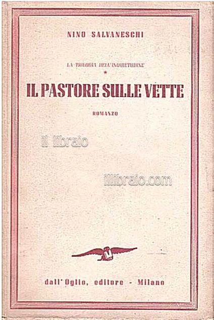 Il pastore sulle vette - copertina