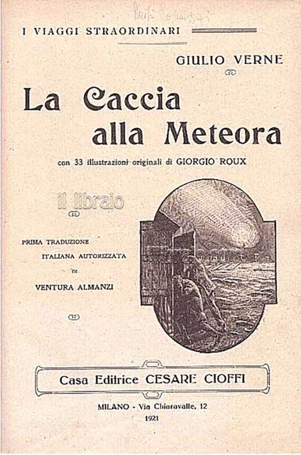 La caccia alla meteora - copertina