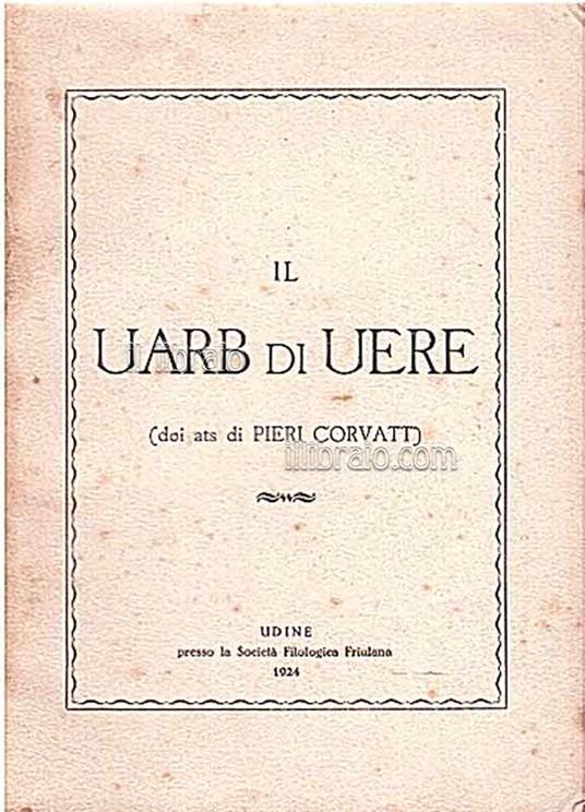 Il uarb di uere (doi ats) - copertina