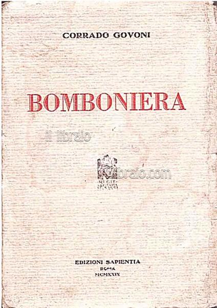 Bomboniera - copertina