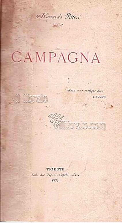 Campagna - copertina