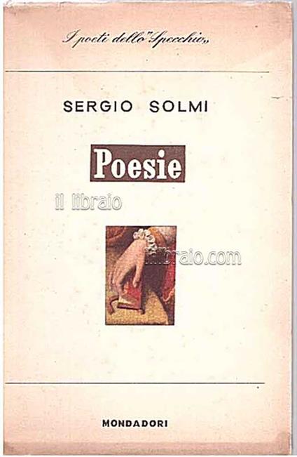 Poesie - copertina