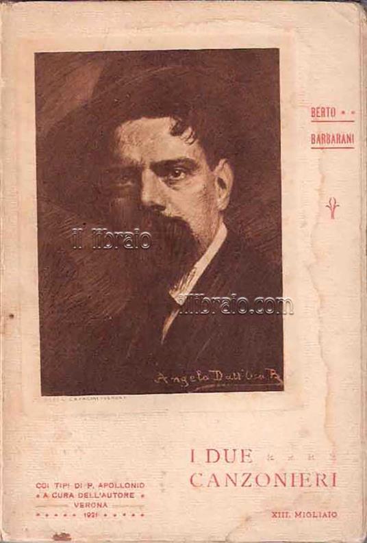 I due canzonieri - copertina