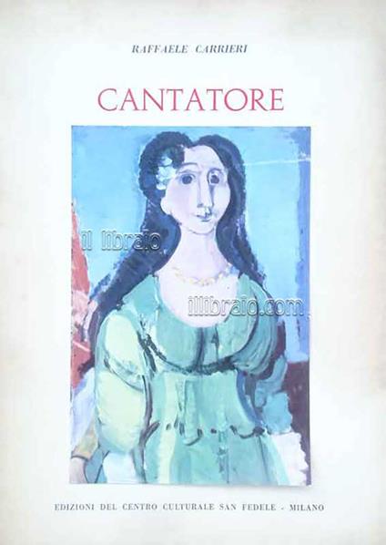 Cantatore - copertina