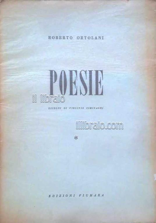 Poesie - copertina