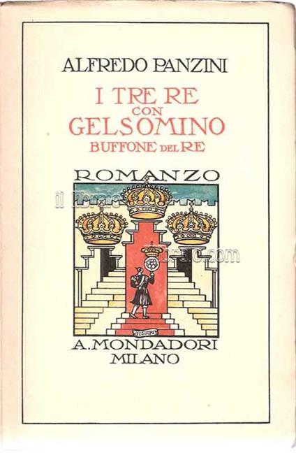 I tre re con Gelsomino buffone del re - copertina