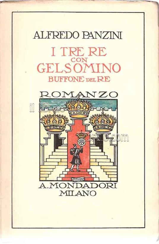 I tre re con Gelsomino buffone del re - copertina
