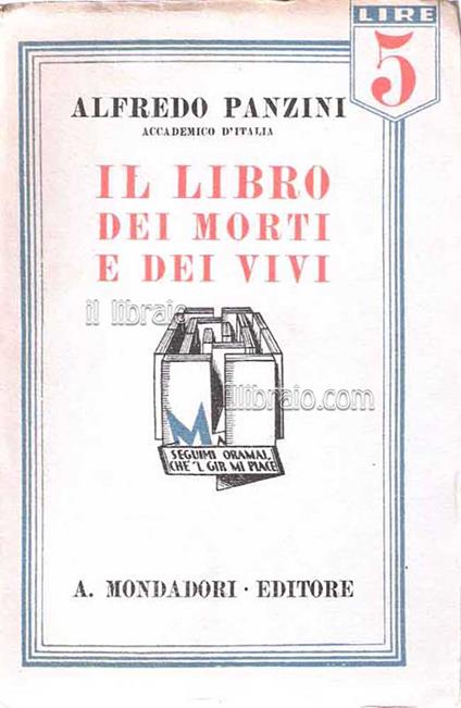Il libro dei morti e dei vivi - copertina
