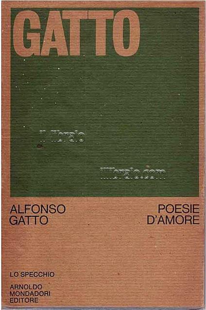Poesie d'amore (1941 - '49 / 1960 - '72) - copertina