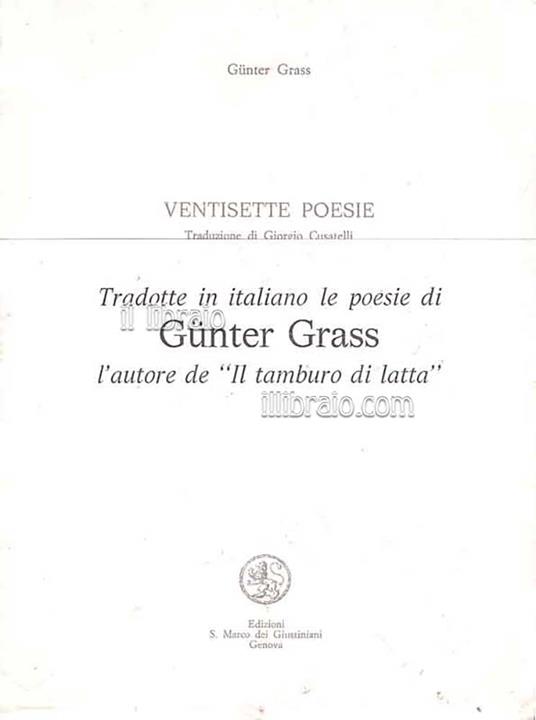 Ventisette poesie - copertina