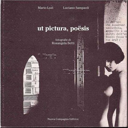 Ut pictura, poesis - copertina