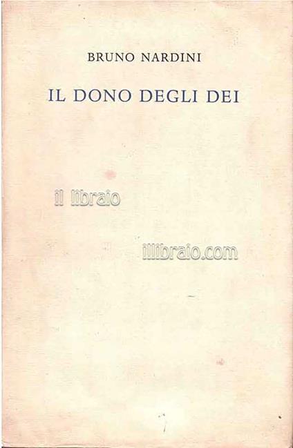 Il dono degli dei - copertina