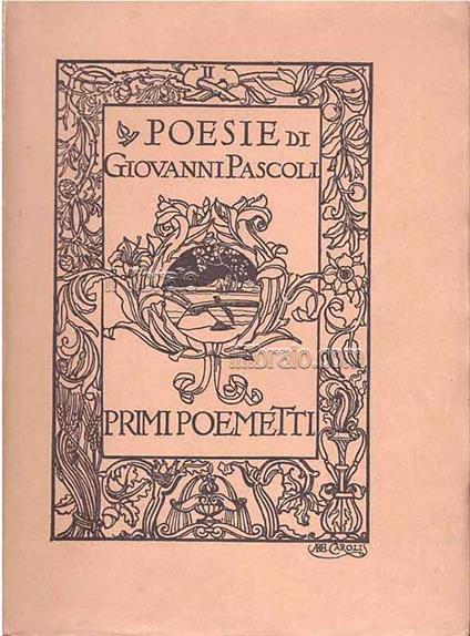 Primi poemetti - copertina