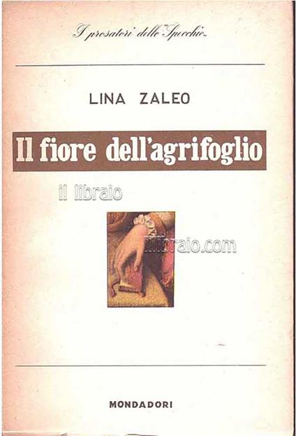 Il fiore dell'agrifoglio - copertina