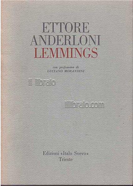 Lemmings - E. Anderloni - copertina