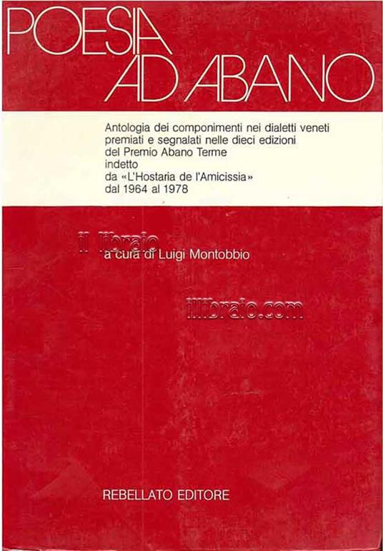 Poesia ad Abano - copertina