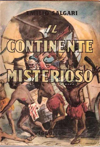 Il continente misterioso - copertina