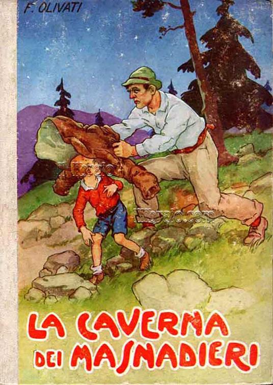 La caverna dei masnadieri - copertina