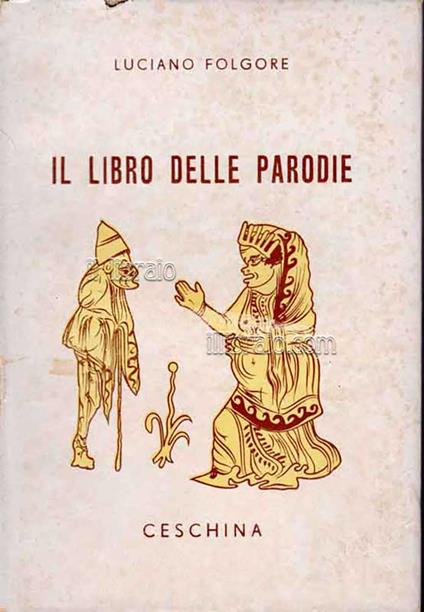 Il libro delle parodie - copertina