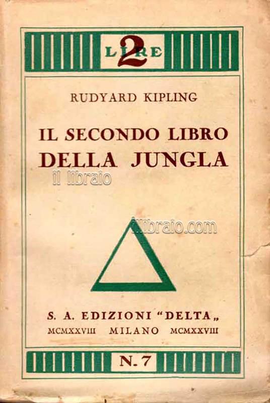 Il secondo libro della Jungla - copertina