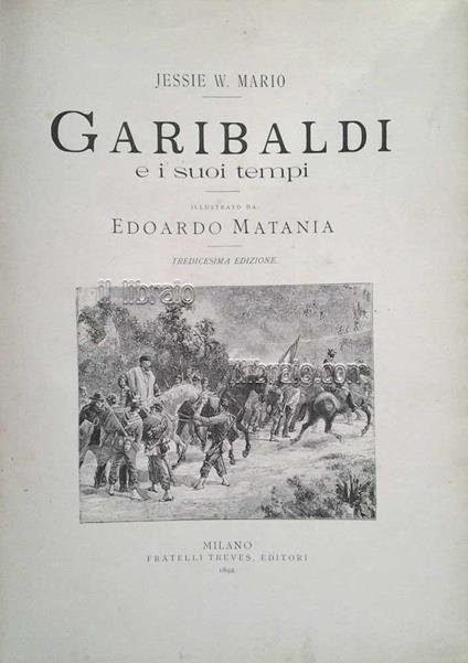 Garibaldi e i suoi tempi - copertina