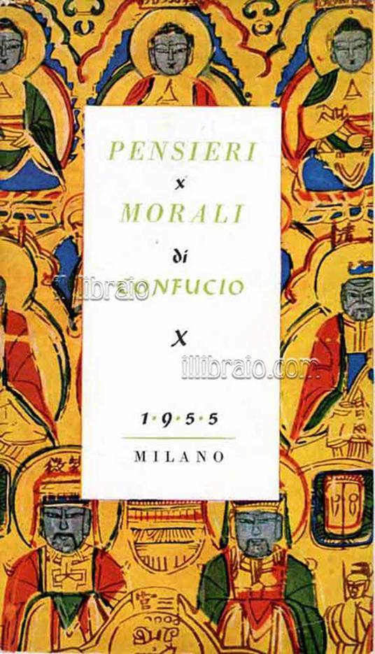 Pensieri morali - Confucio - copertina