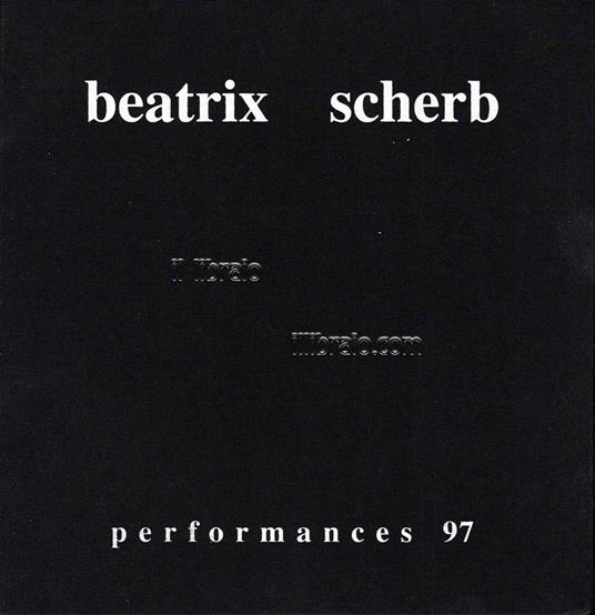 Beatrix Scherb. Performances 97 - copertina