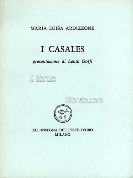 I casales - copertina