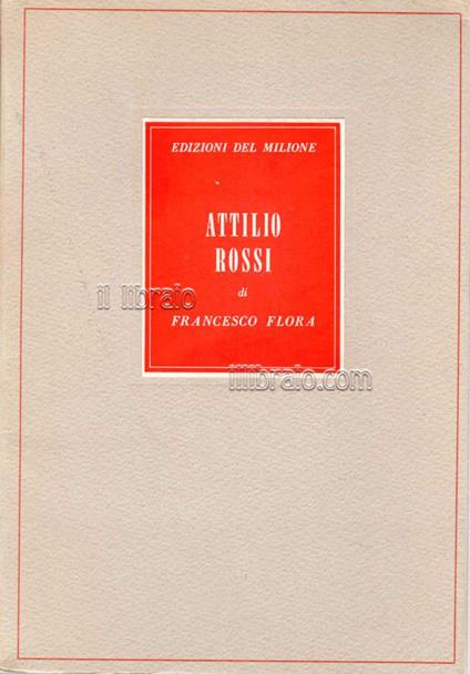 Attilio Rossi - copertina