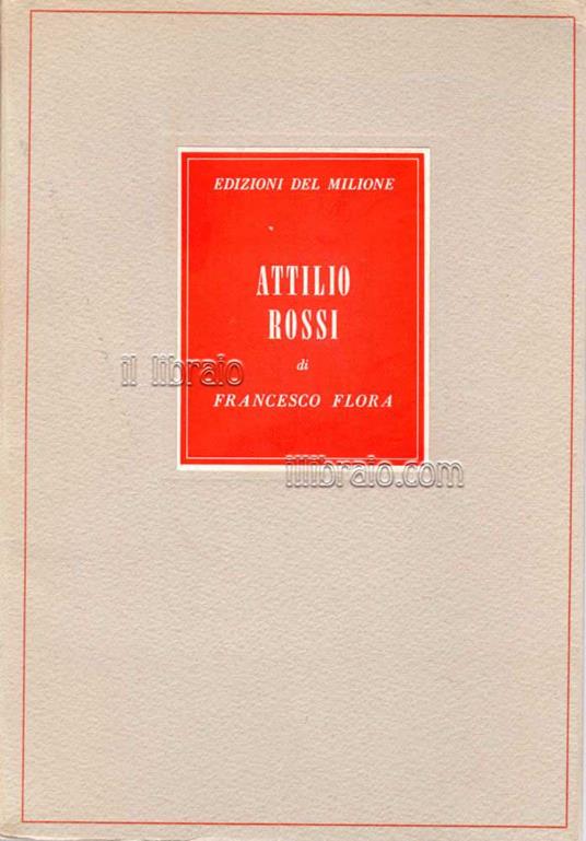 Attilio Rossi - copertina