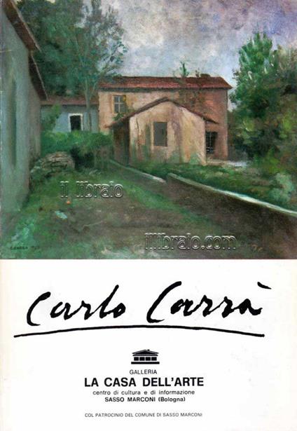 Carlo Carrà - copertina