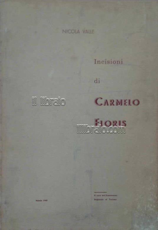 Incisioni di Carmelo Floris - copertina