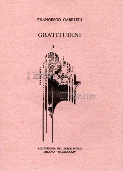 Gratitudini - copertina