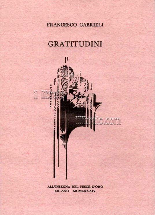 Gratitudini - copertina