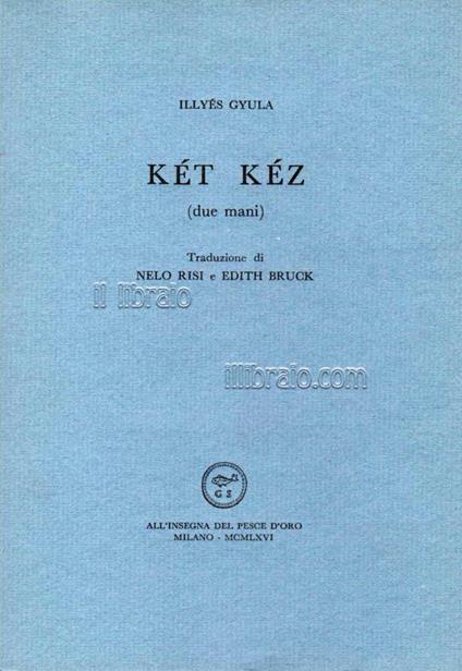 Ket kez (due mani) - copertina
