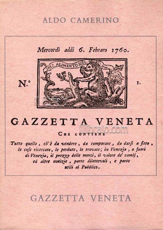 Gazzetta veneta (1964) - copertina
