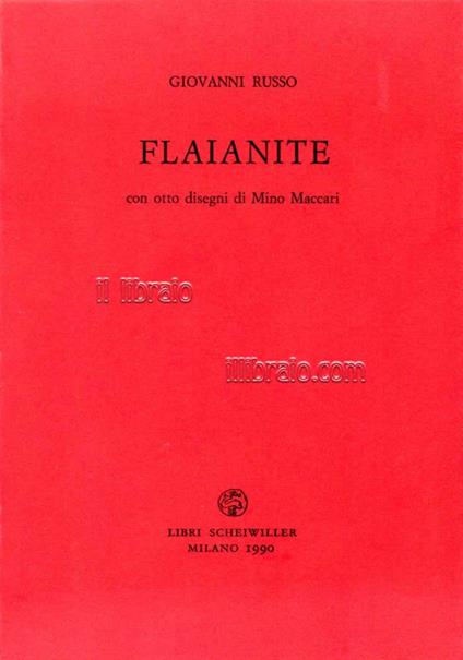 Flaianite - copertina
