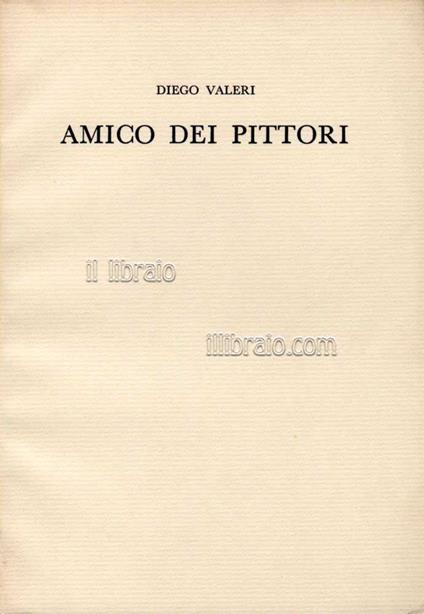 Amico dei pittori - copertina