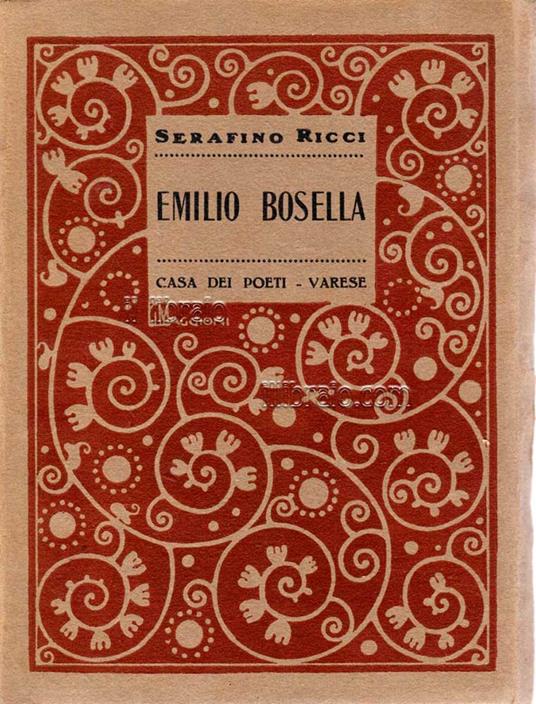 Emilio Bosella - copertina