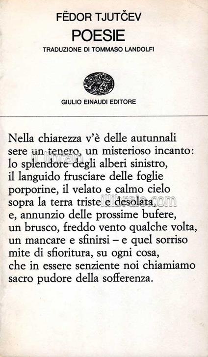 Poesie - copertina